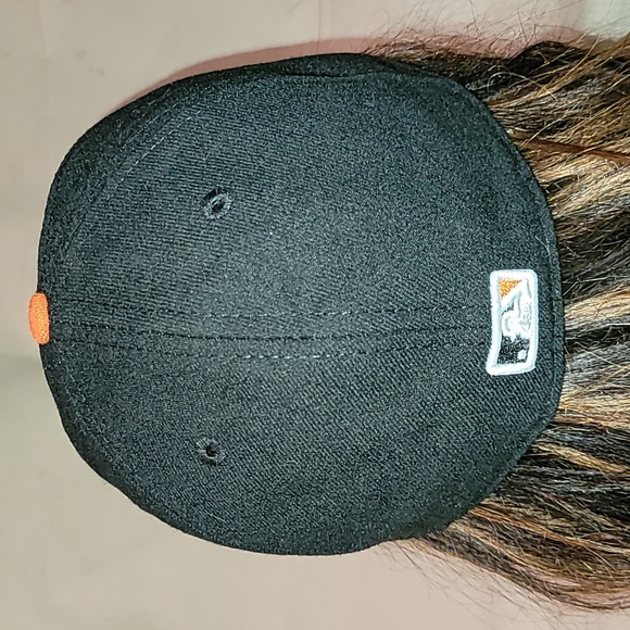 Vintage. Made in USA. San Francisco Giants. MLBPA. New Era fitted size 6 7/8 - Picture 4 of 14